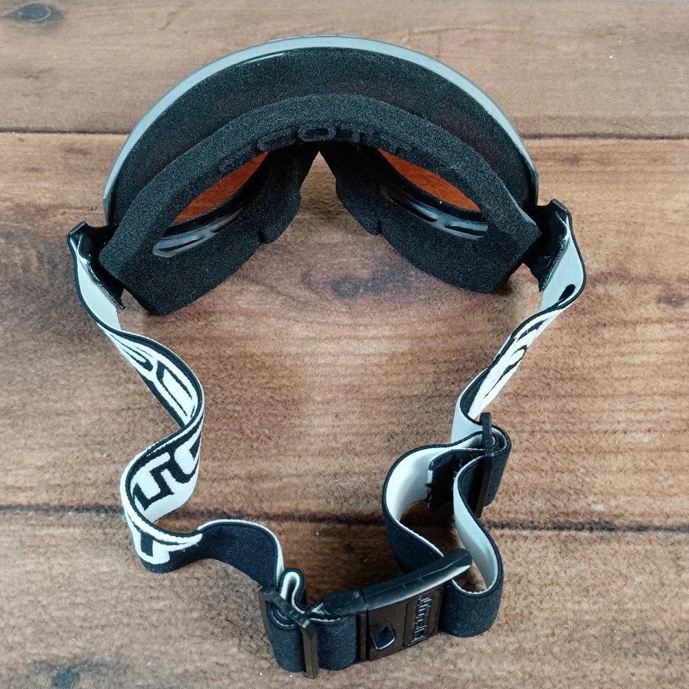 Scott Snow Goggles Unisex One Size Grey Amber Lens Excellent Ski Snowboard